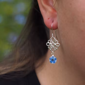 Forget-me-not Earrings Classic