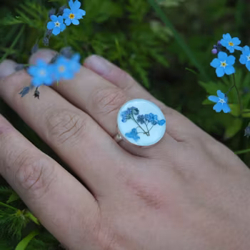 Forget-me-not Ring 20mm