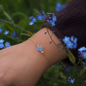 Forget-me-not Bracelet 8mm