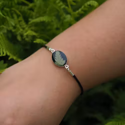 Bregne Armbånd Clasp Oval