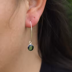 Bregne Øredobber Lang 8mm