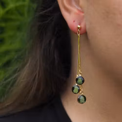 Fern Earrings Triple