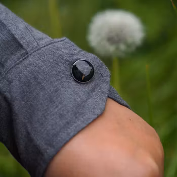 Dandelion Cufflinks 14mm