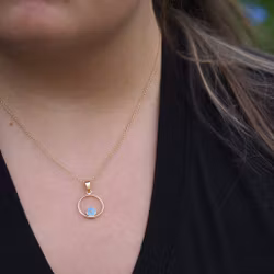 Forget-Me-Not Pendant Drop