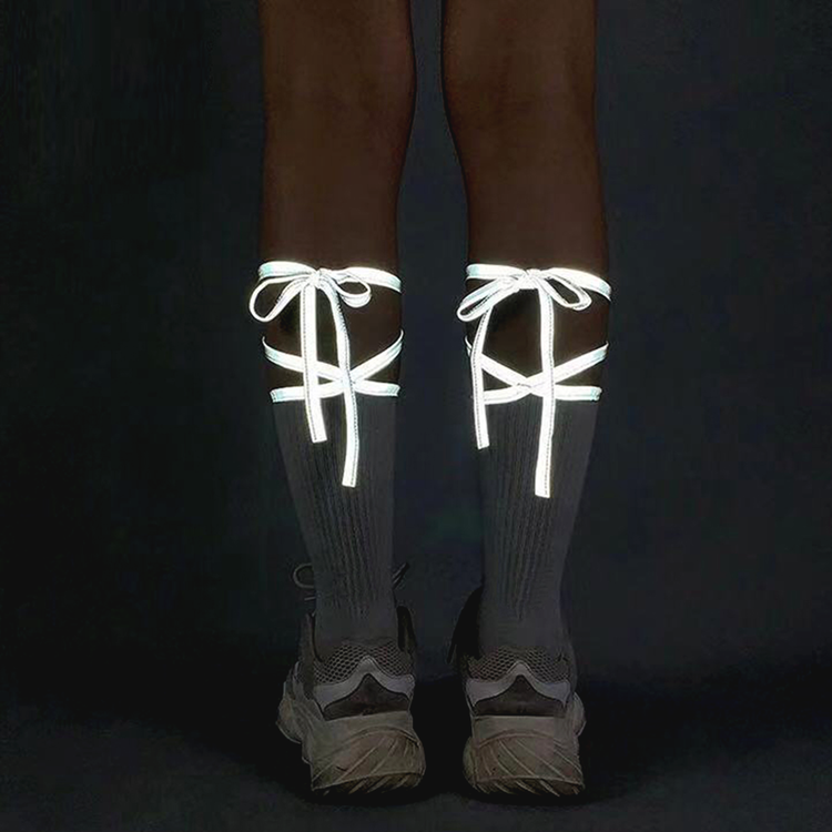 Strømper refleks-snore (SORT)