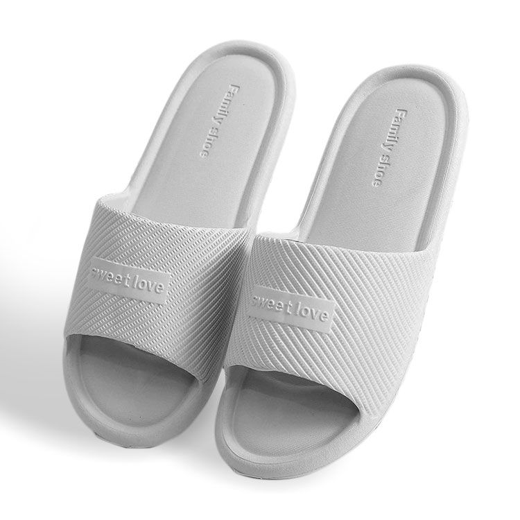 Tøfler basic (grå)