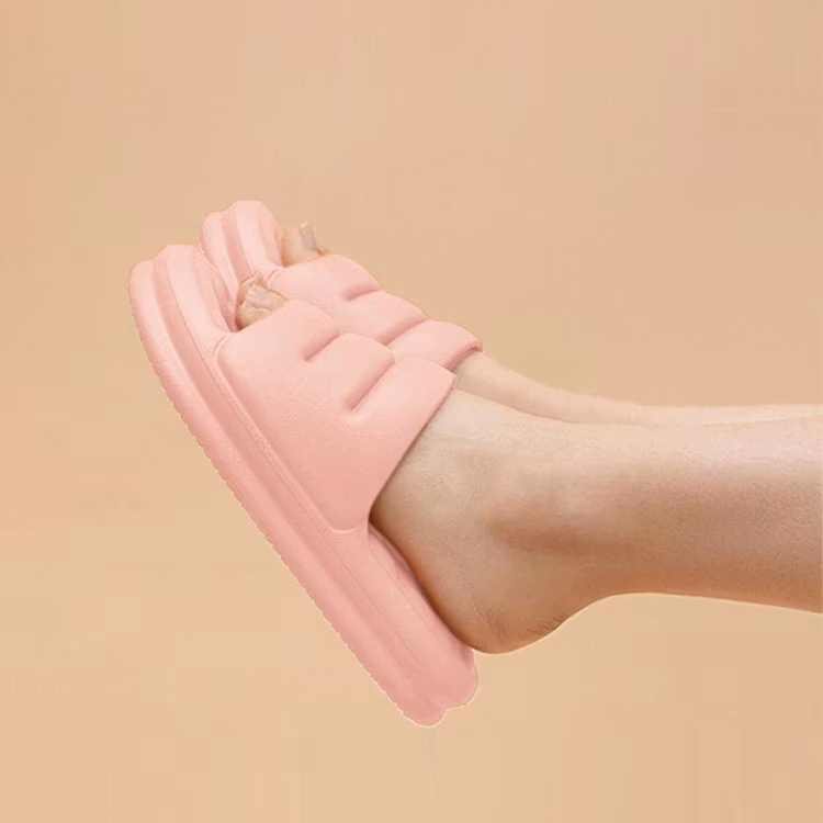 Støddæmpende sandaler (rosa)