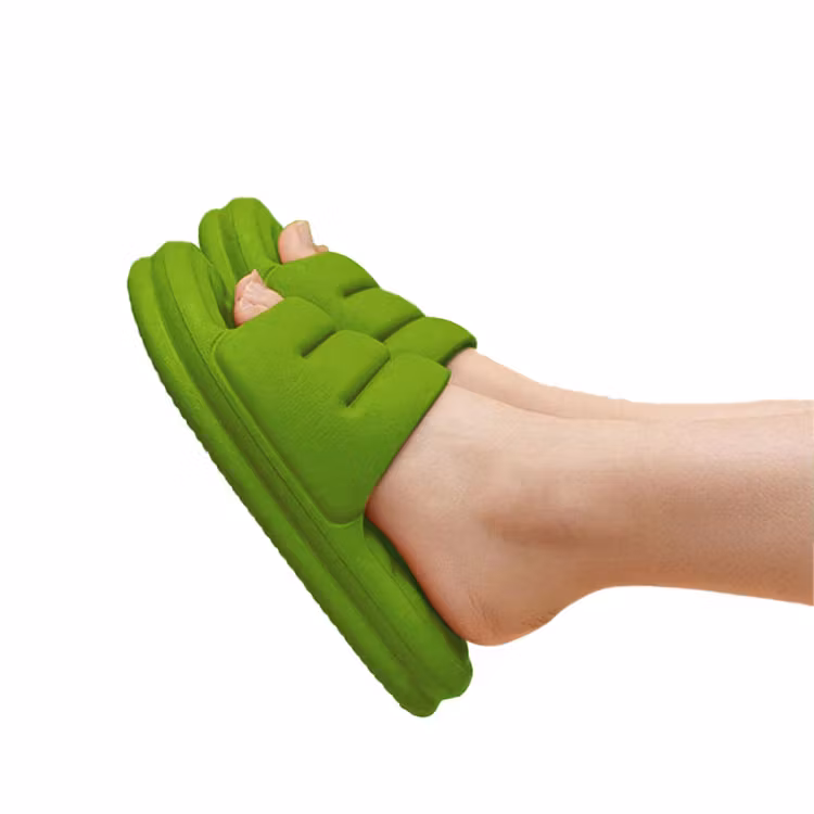 Komfortable sandaler (grøn)