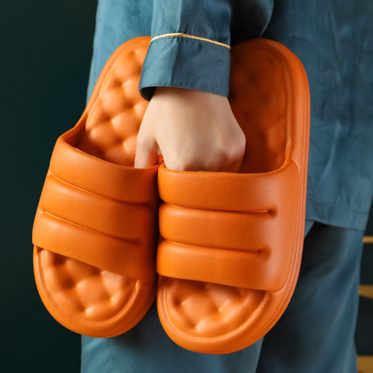 Ergonomiske tøfler (orange)