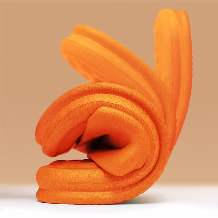 Ergonomiske tøfler (orange)