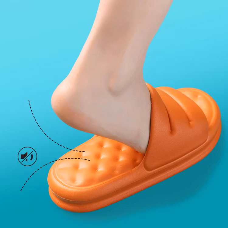 Ergonomiske tøfler (orange)
