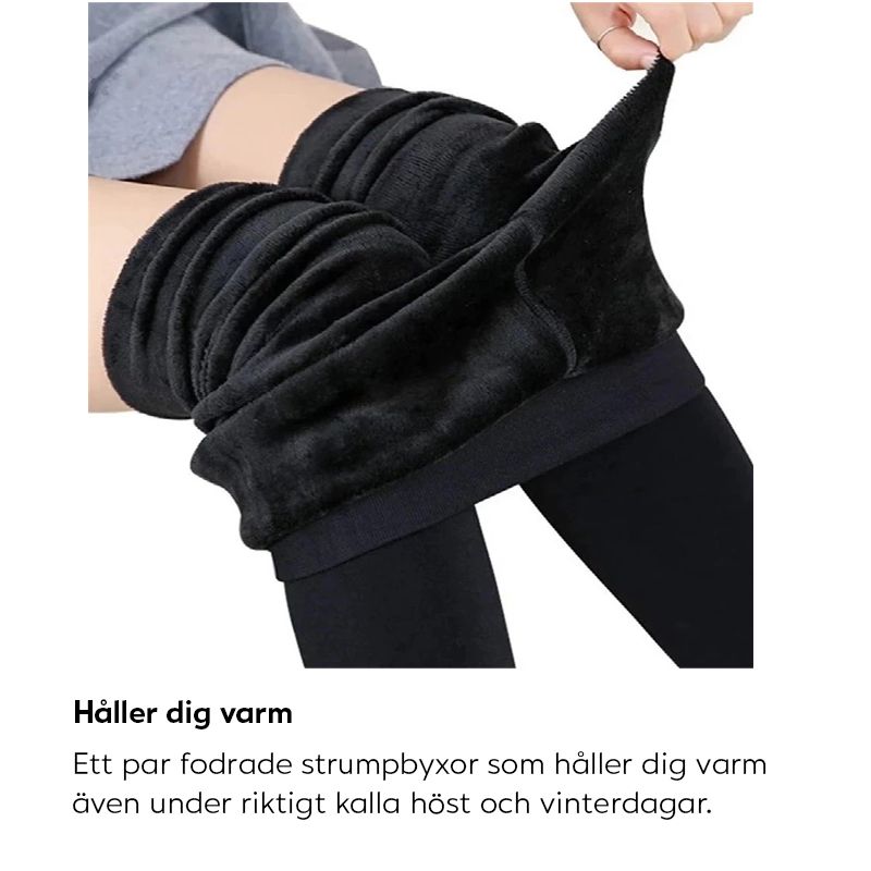 Strømpebukser med foer