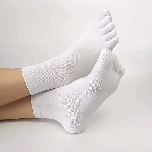 Hvide tåsokker