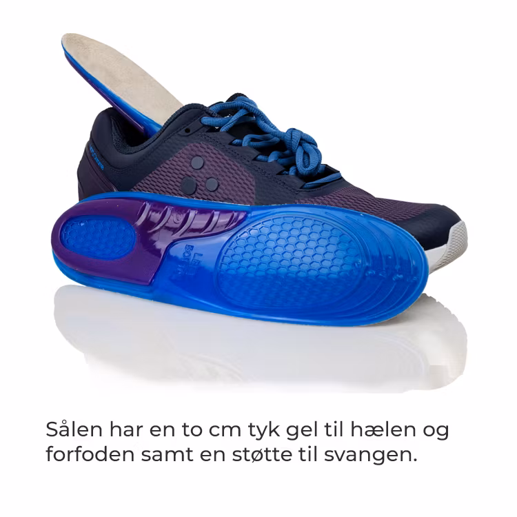 Støddæmpende indlæg