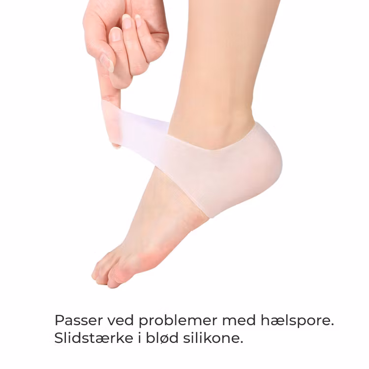 Blød hælbeskytter (2 stk.)