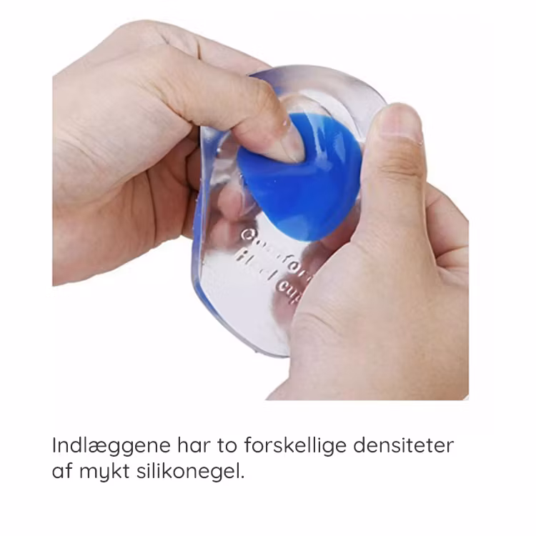 Hælindlæg (2 stk)