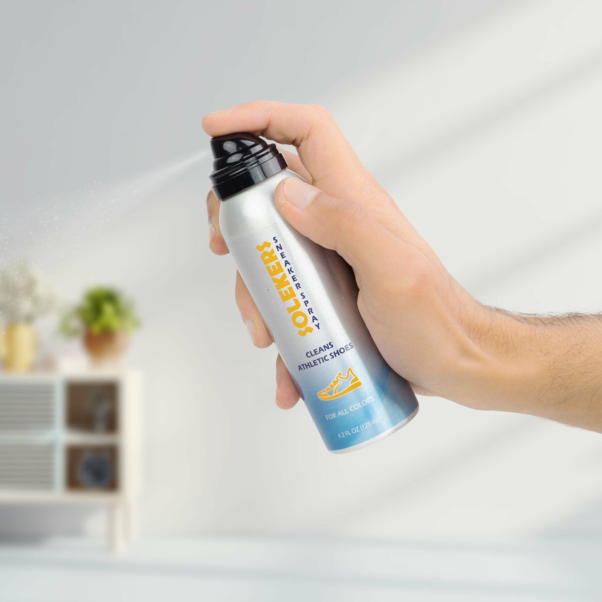 Rengøringsspray til sko