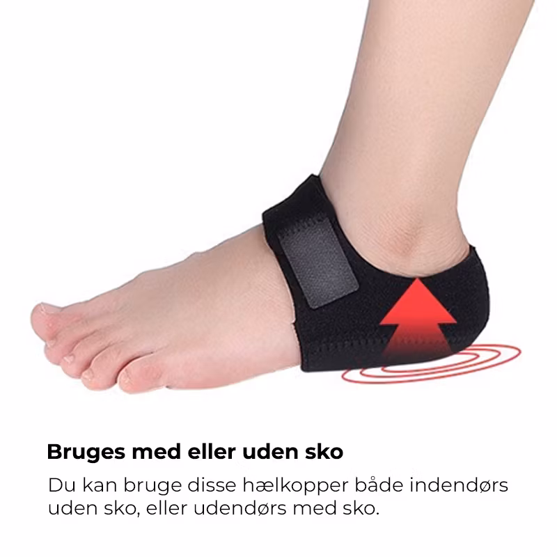 Bløde hælkopper (gel)
