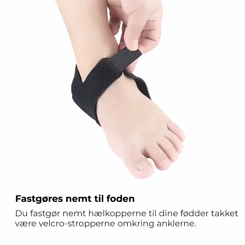 Bløde hælkopper (gel)