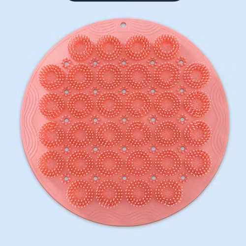 Skridsikker måtte med fodmassage