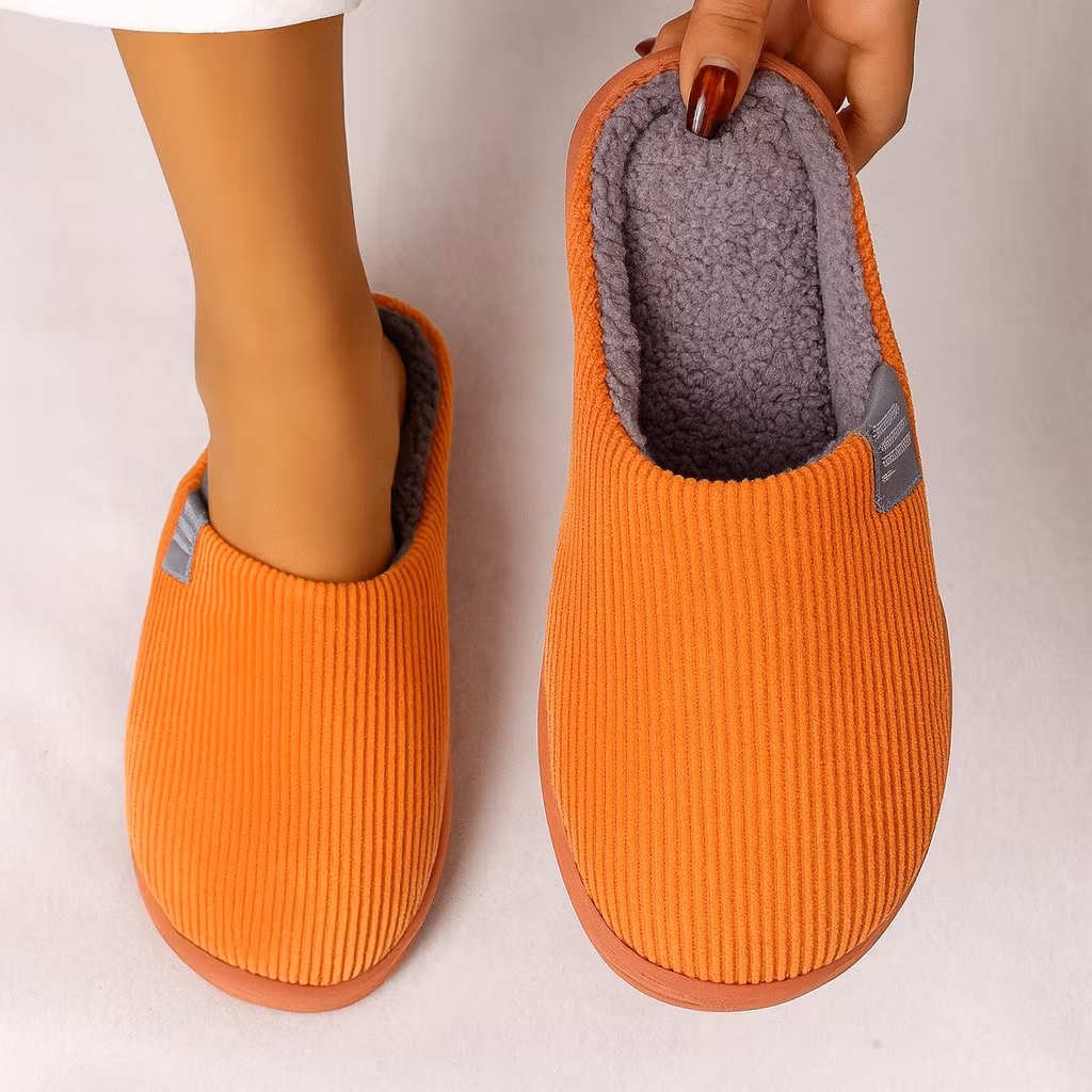 Varme hjemmesko (orange)