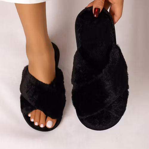 Bløde hjemmesko (sort)