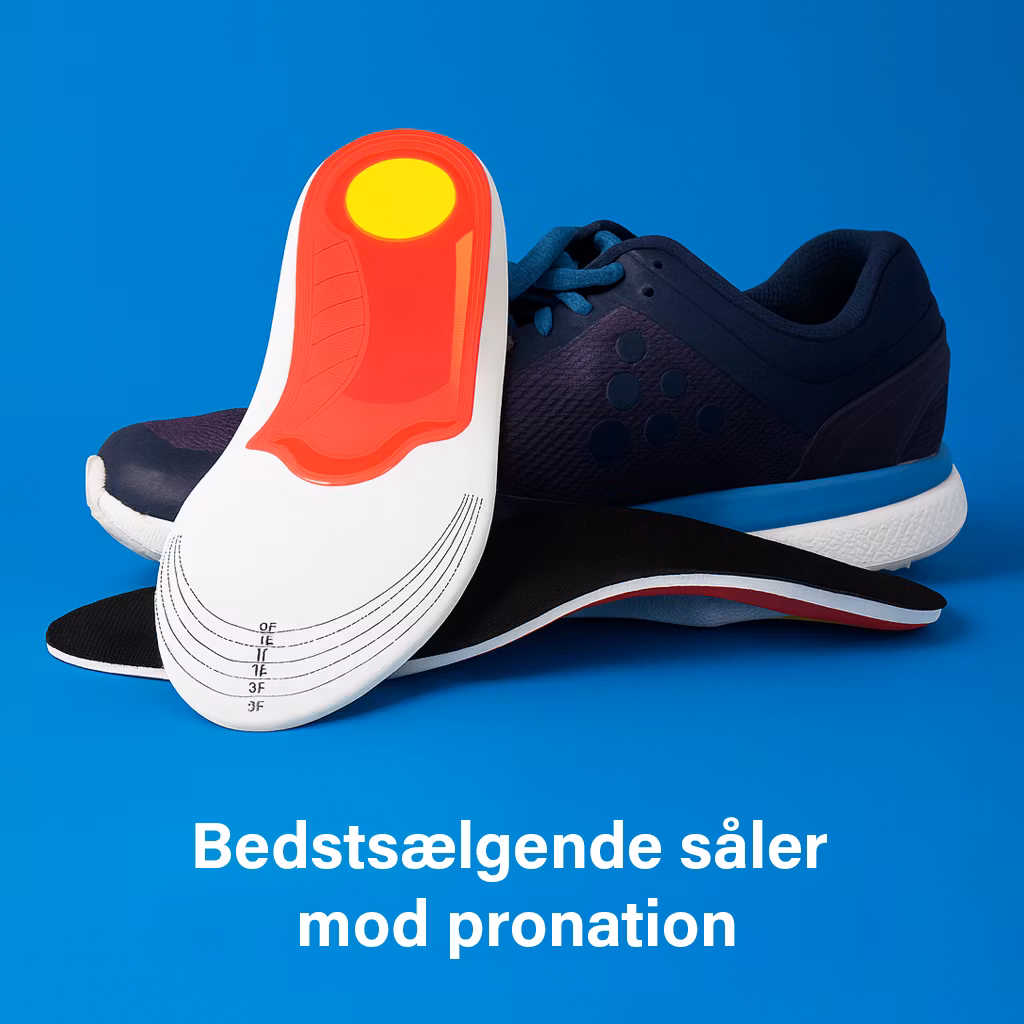 Skoindlæg pronationsstøtte