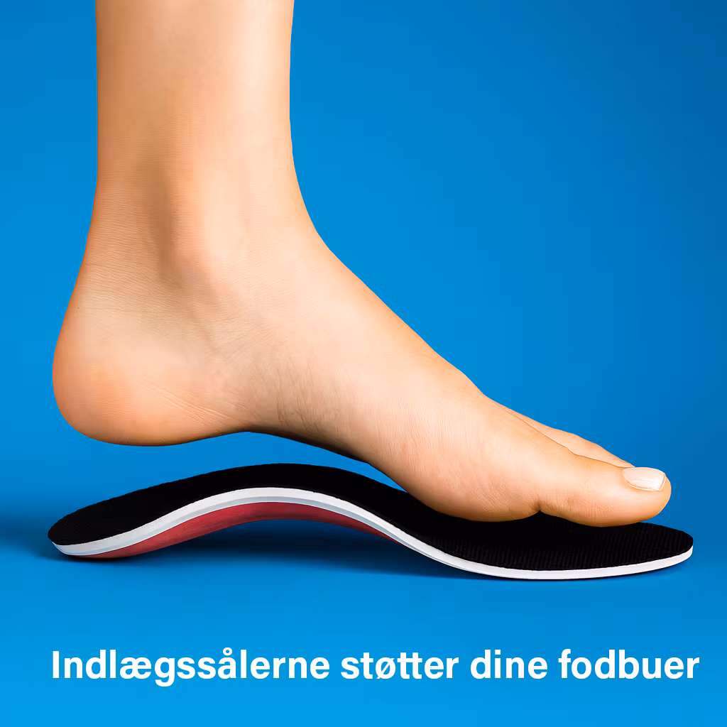 Skoindlæg pronationsstøtte