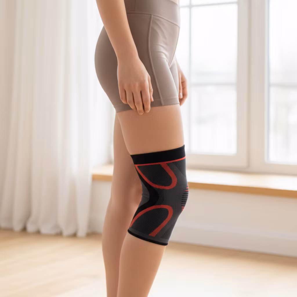 Knæstøtte sport rød