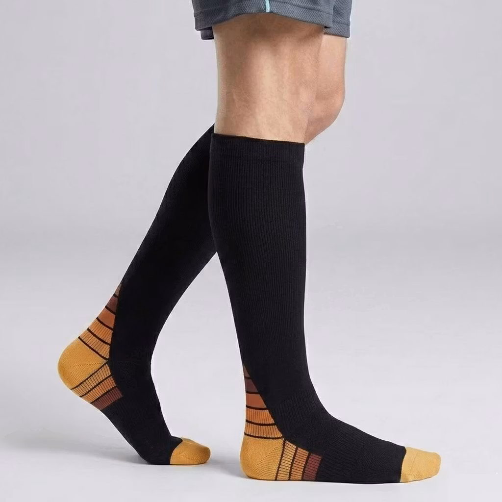 Støttestrømper aktiv orange