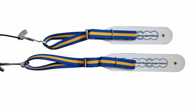 Den Blå/Gula Skidskytten.