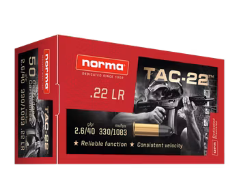 Norma TAC .22lr Låda 5000 st
