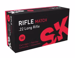 PATRON SK RIFLE MATCH .22LR, FÖRPACKNING 500 ST