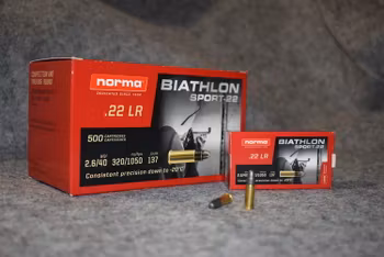 NORMA BIATHLON SPORT .22lr Låda 5000st