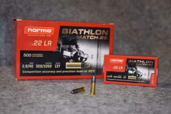 NORMA BIATHLON MATCH .22lr Låda 5000st