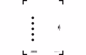 Tavla skidskytte 5-prick för Accurize Shooting System 5 m