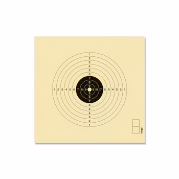 Måltavla Ringar, 50 st,14x14cm