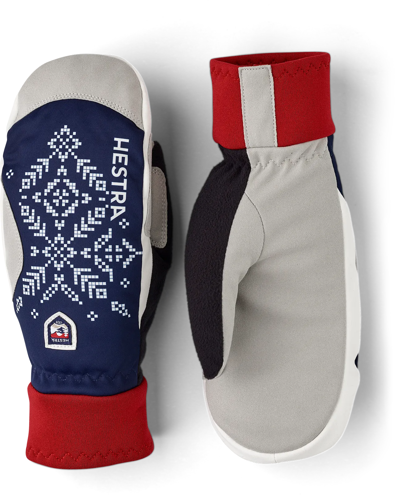 HESTRA Women´s XC Primaloft - Mitt. Dark navy print