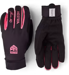 HESTRA - Klaebo Pro Model 5-finger. Svart