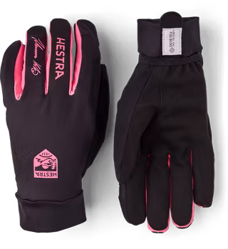 HESTRA - Klaebo Pro Model 5-finger. Svart