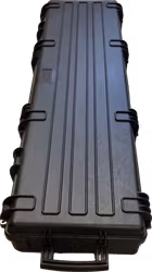 Megaline vapenkoffert. flygsäker med hjul