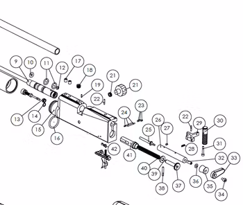 FX Biathlon MKII Fjäder till handtaget 19582