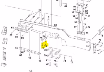 Anschütz 1827F Action Screw / Socket Head Screw 005151