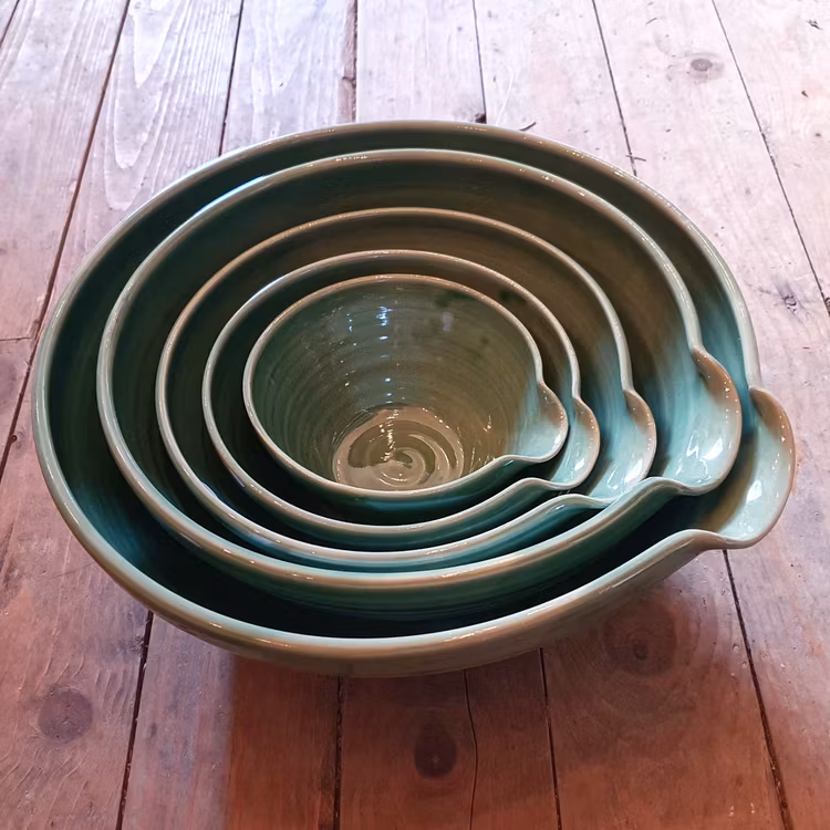 Spillkum, grön, 6 storlekar