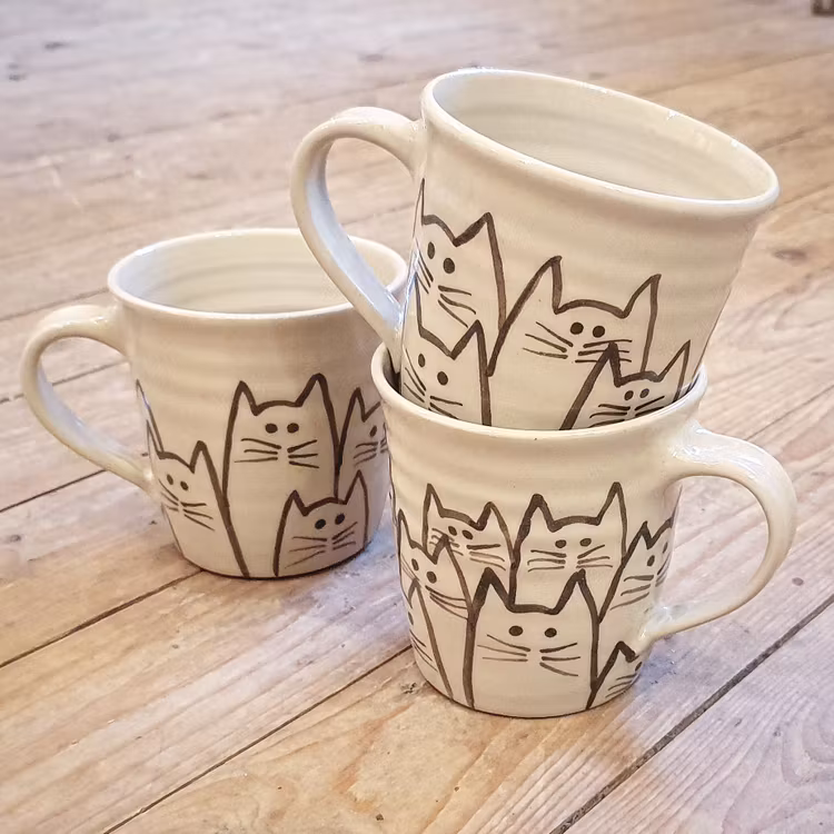 Mugg med katter