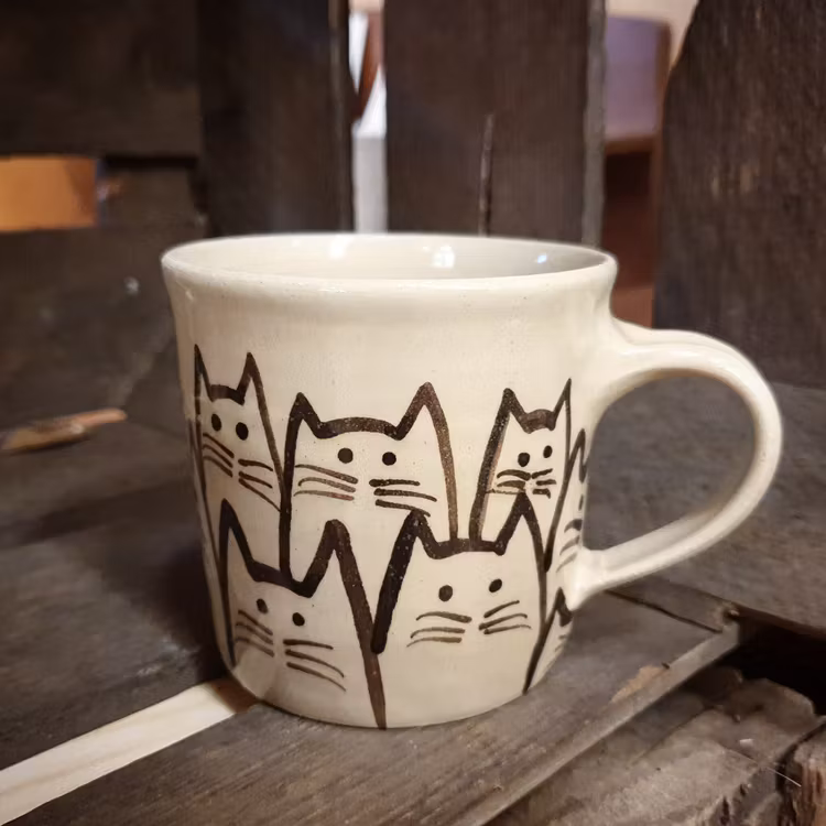 Mugg med katter