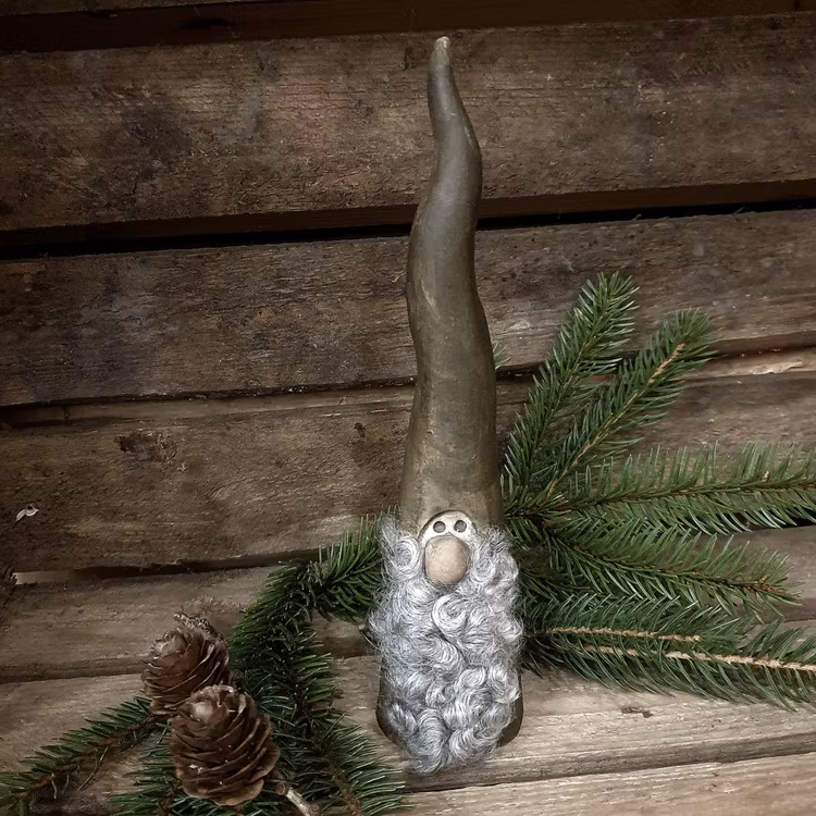 Tomte/vätte med skägg