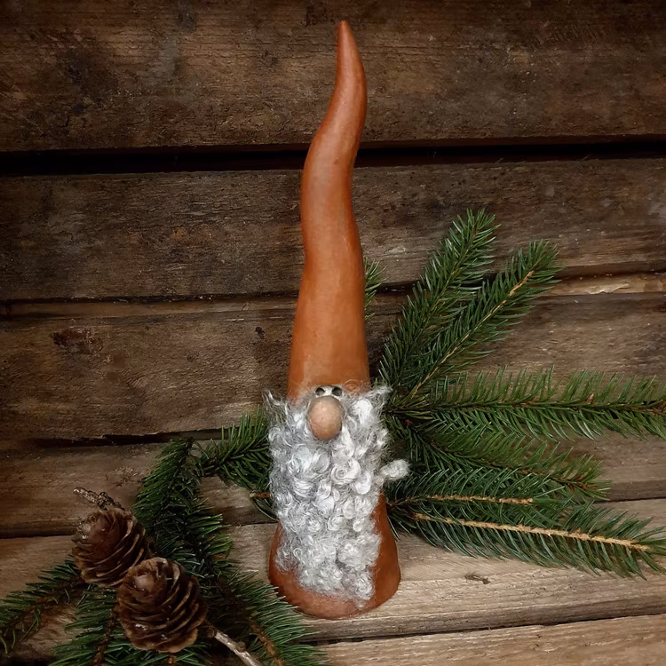 Tomte/vätte med skägg