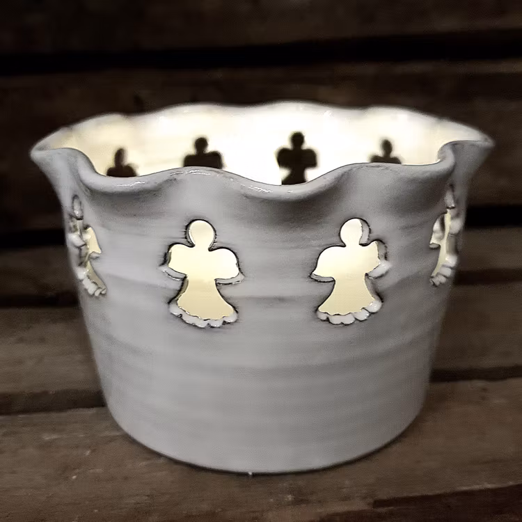 Ljuslykta Ängel Stjärna