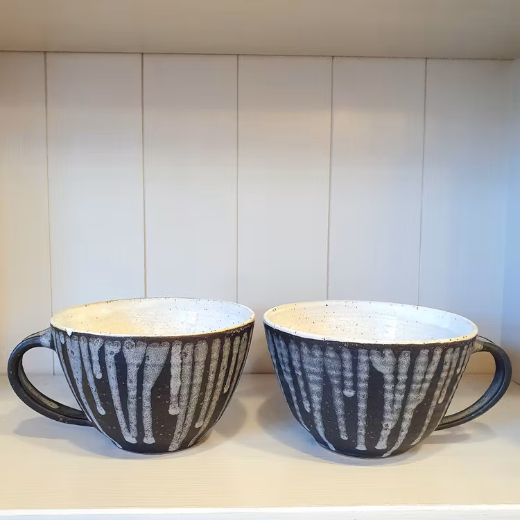 Stor te-mugg eller sopp-kopp